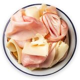 Prosciutto cotto alla brace e fontina