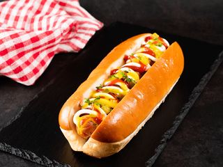 Hot dog menù