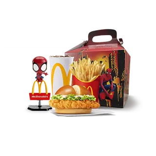 Menu Spider Man - McCrispy®