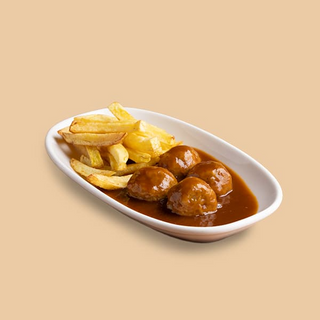 Albóndigas caseras en salsa (4 uds.)
