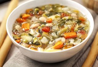 21 Zuppa con verdure e toufu