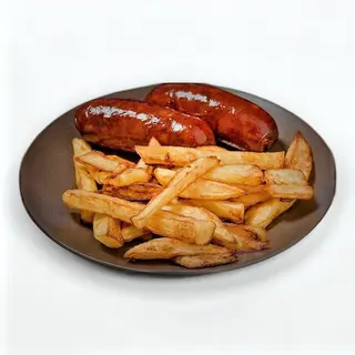 Smokie Special served with 1/2 Chips