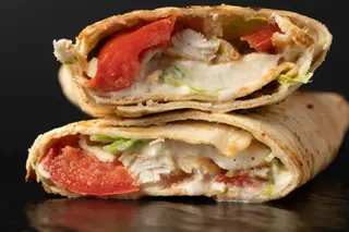 Roll kebab