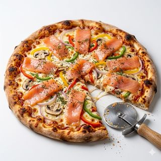 Pizza De Salmón