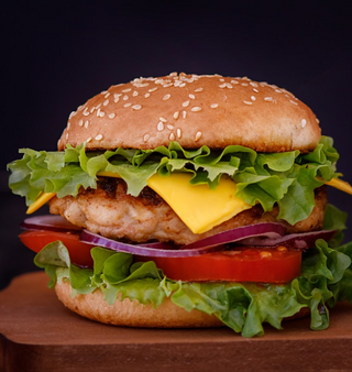 Hamburguesa de pollo