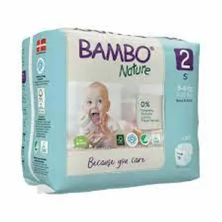 Bambo Nature Couche Bebe 3kg-6kg T2 B30