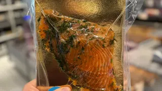 Gravlax ze szkockiego łososia ( 200 g )