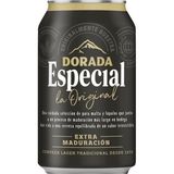 Cerveza Dorada de lata
