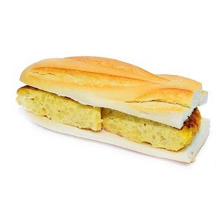 Bocata Caliente De Tortilla De Patata