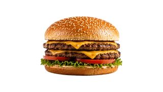 Dublu Cheeseburger nepicant