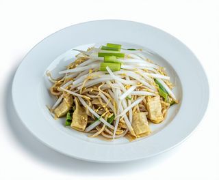 Muguri de fasole cu bambus