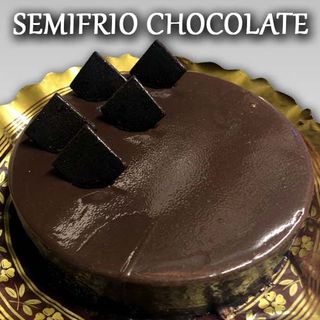 Tarta semifrio mousse chocolate (6-8 raciones)