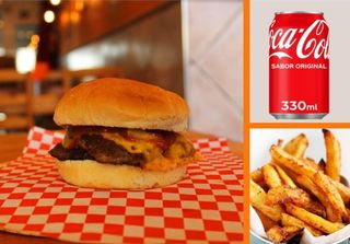 Combo  de hamburguesa Coyote Junior