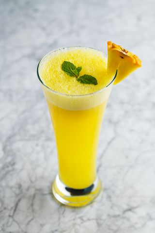 Fresh Pineapple & Mint Juice 