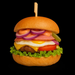 BARRELS BURGER CU CARTOFI PROASPETI PRAJITI (NECONGELATI)