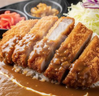 Katsu karee de cerdo