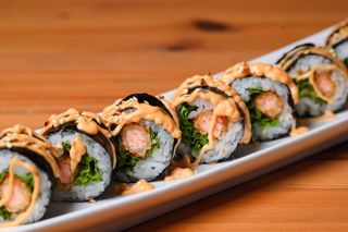 Роллы "Темпура маки" (8 шт.) острый