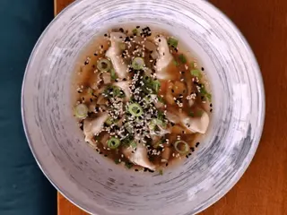 Суп Gyoza з креветкою