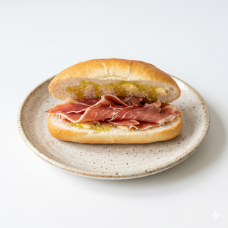 Pitufo jamón serrano