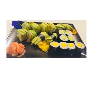 Menu Vegetariano (18 pcs)
