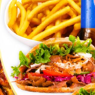 Menu kebab solo carne