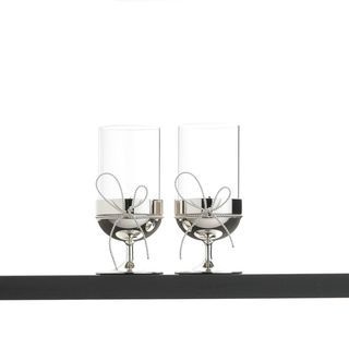 VW Love Knots Set 2 suporti de lumanare scunzi