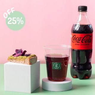 AFTERNOON PROMO! Coca Cola Zero + Avocado Toast