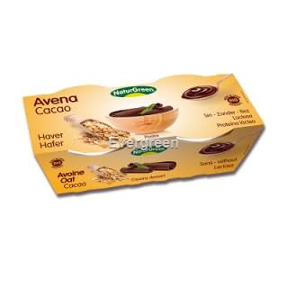 Deser owsiany z kakao BIO 2x125g NaturGreen