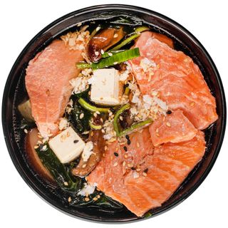 Місо суп з лососем