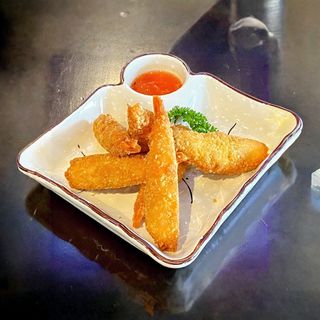 3.- Gambas Phoenix Y Salsa Agridulce (6 Uds.)