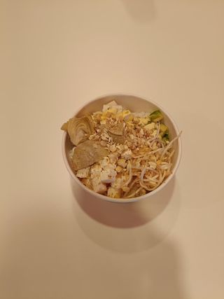 6. Riso bianco, pollo e avocado