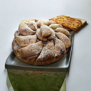 Calzone con nutella e mascarpone