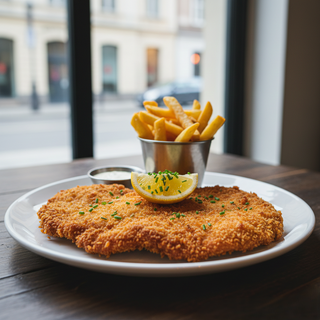 Snitel de pui in pesmet