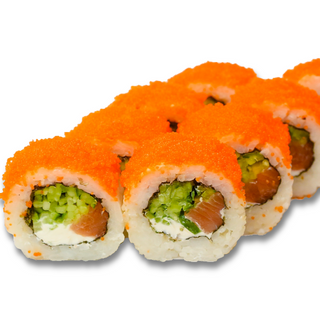 Рол Каліфорнія з лососем в ікрі (239г)