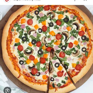 9. Pizza Vegetal