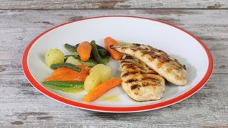 Pollo Grigliato Con Verdure