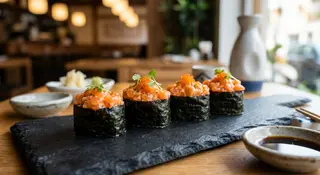 G2.Gunkan spicy sake - 4 pezzi