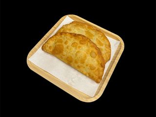 Чебуреки з свининою та сиром 