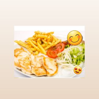 Plato Combinado De Pechuga 