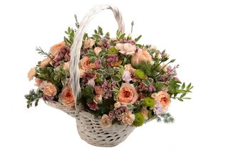 Cesta de Rosas Tia Lili
