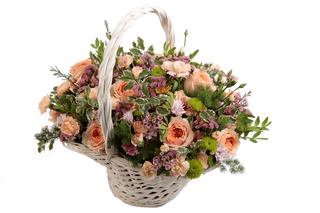 Cesta de Rosas Tia Lili