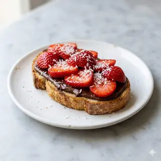 Tostada Dulce Fresa