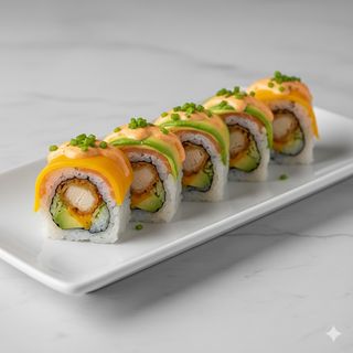 Uramaki Pollo Cheddar Roll