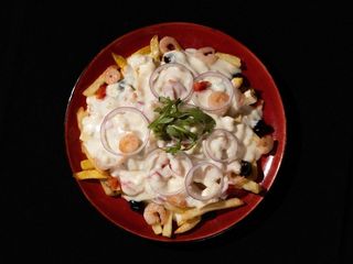 Poutine "з креветкою" (365g)