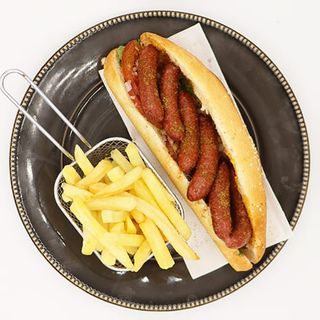 Sandwich Brochettes Merguez