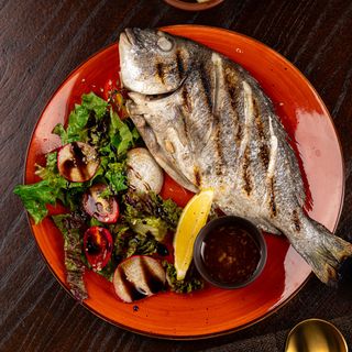 Дорадо на гриле