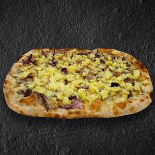 Radicchio, gorgonzola e patata lessa