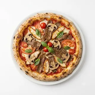 Pizza A La Turca De La Casa 33cm