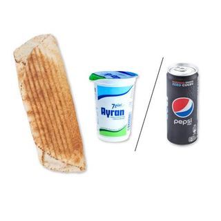 Rollo Kebab Fit, Ayran/ Pepsi 0.33l