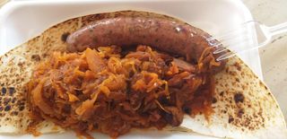 Zestaw Kiełbasa wieprzowa + bigos